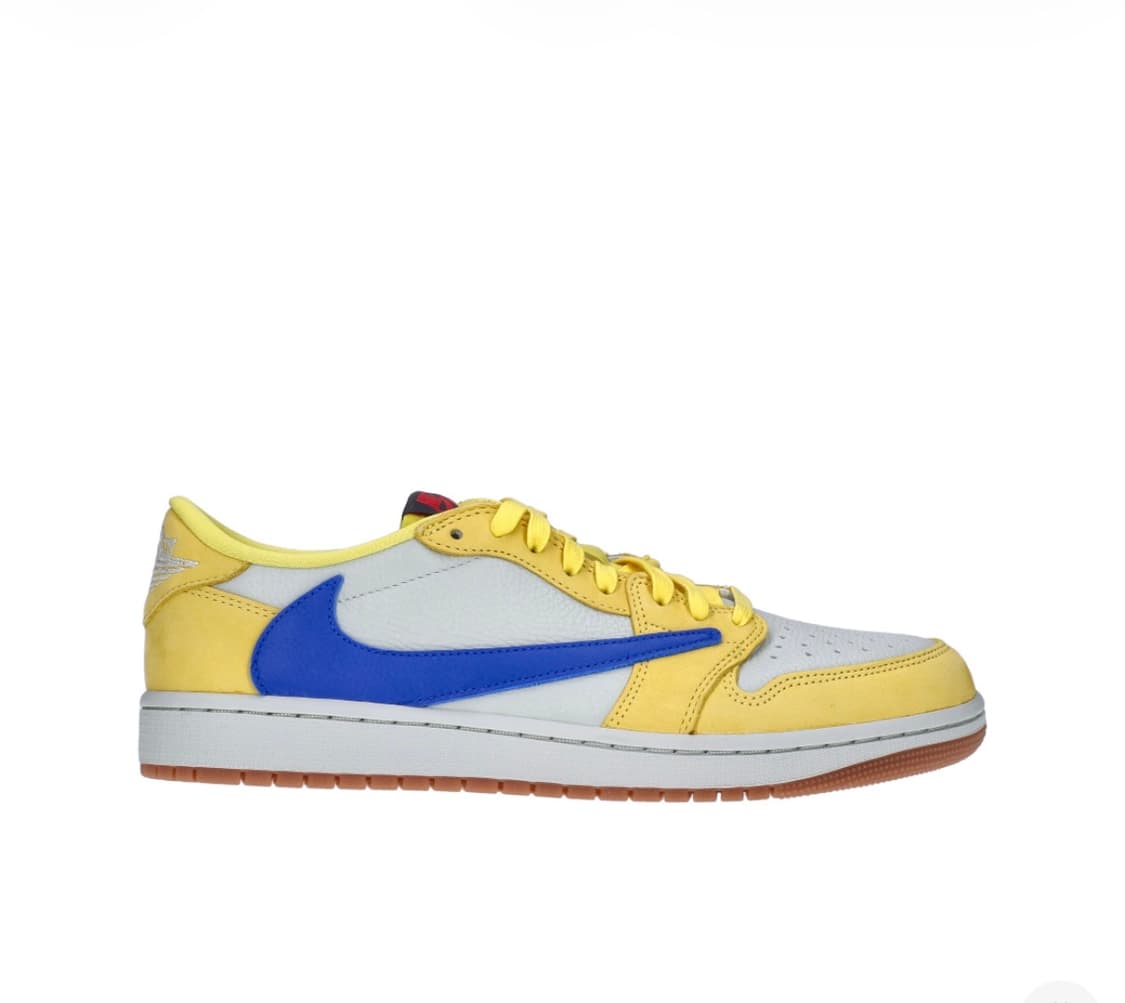 w 조던 1 x 트래비스 스캇 레트로 로우 OG SP 카나리 상품이미지1