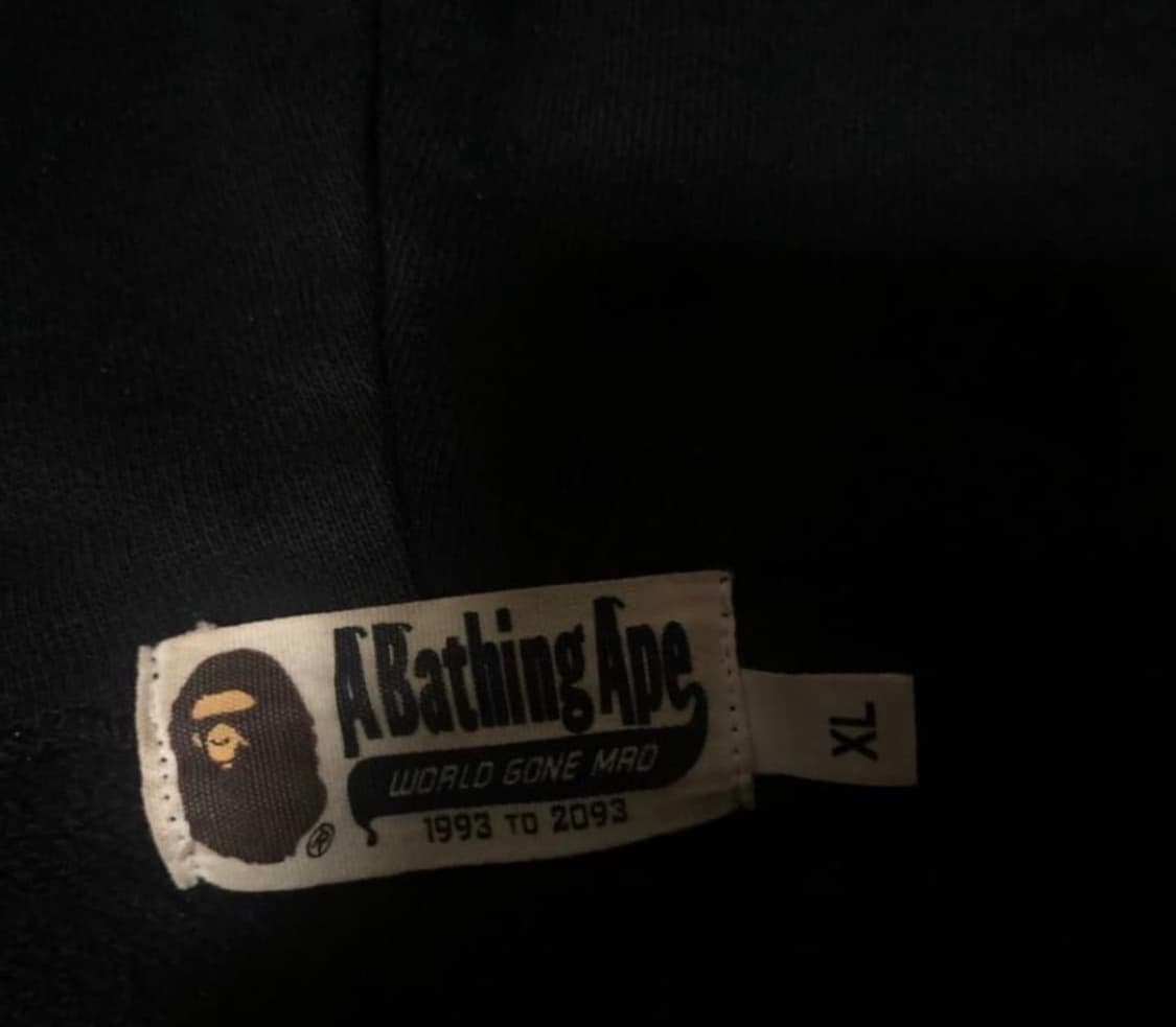 베이프 샤크 스페이스 반카모 XL 상품이미지3