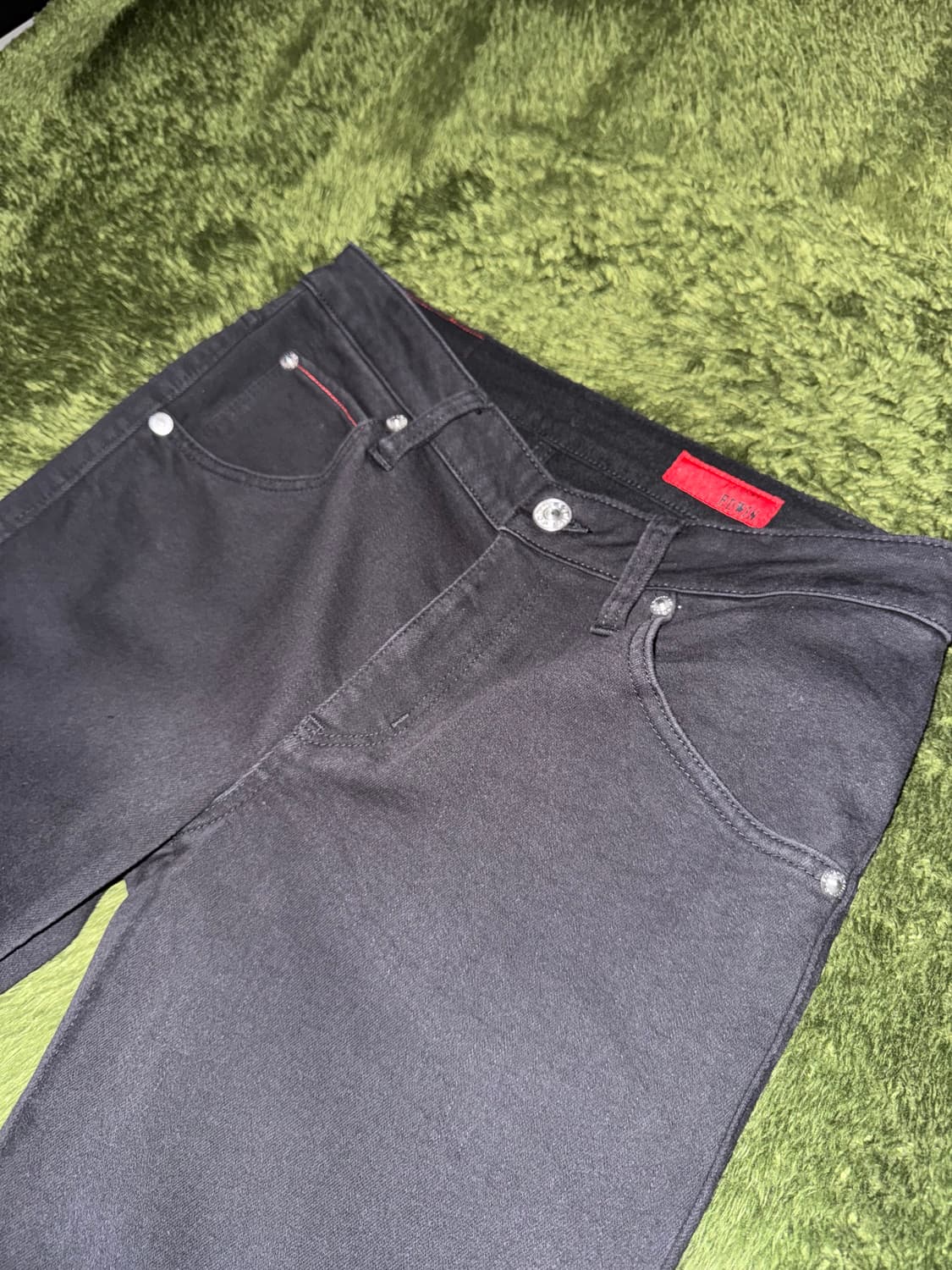 [31] EDWIN 에드윈 재팬 윈터 코튼 팬츠 워시드 블랙 상품이미지2