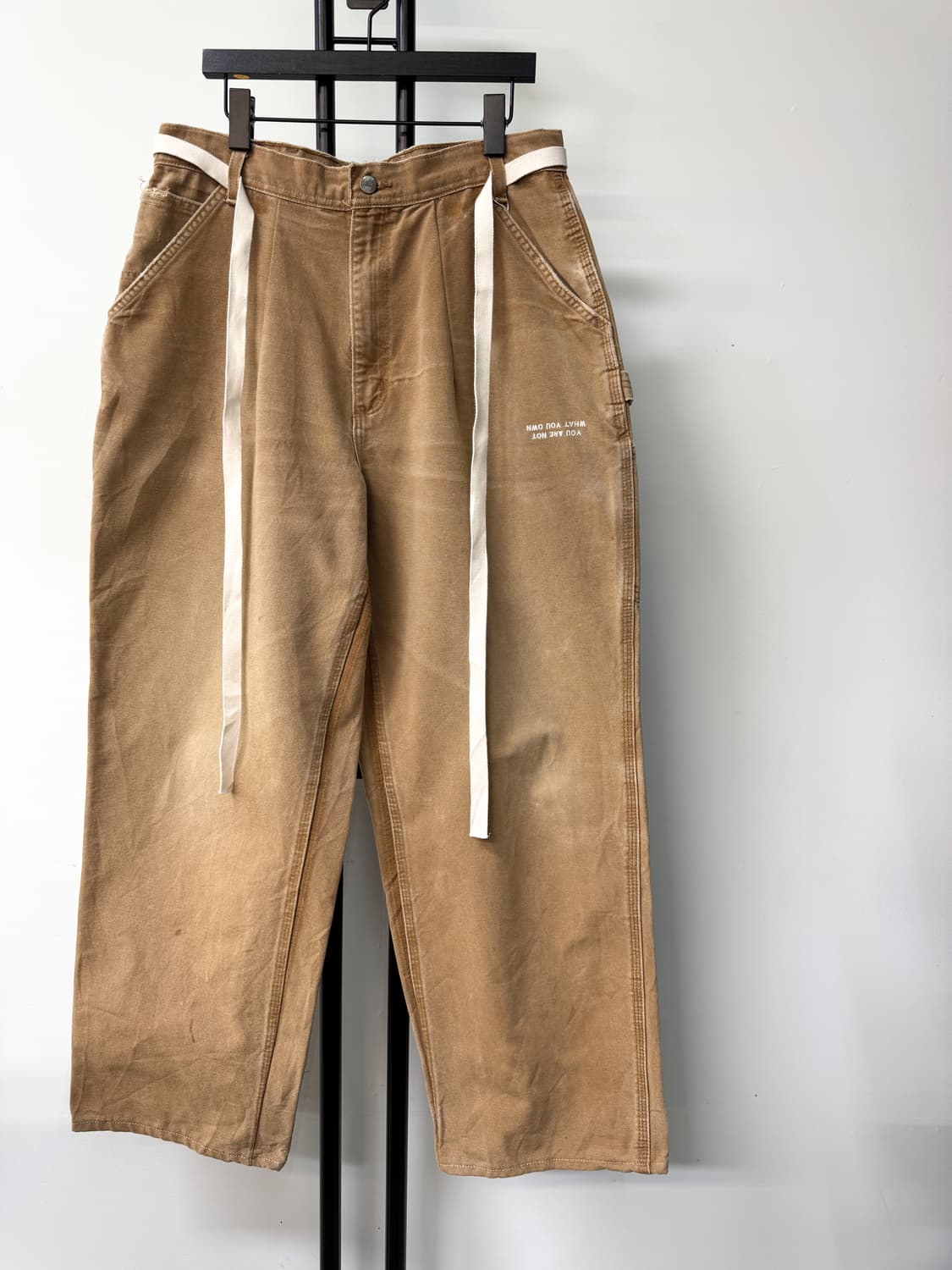 칼하트 X 던 커스텀 B11 카펜터 팬츠 상품이미지2