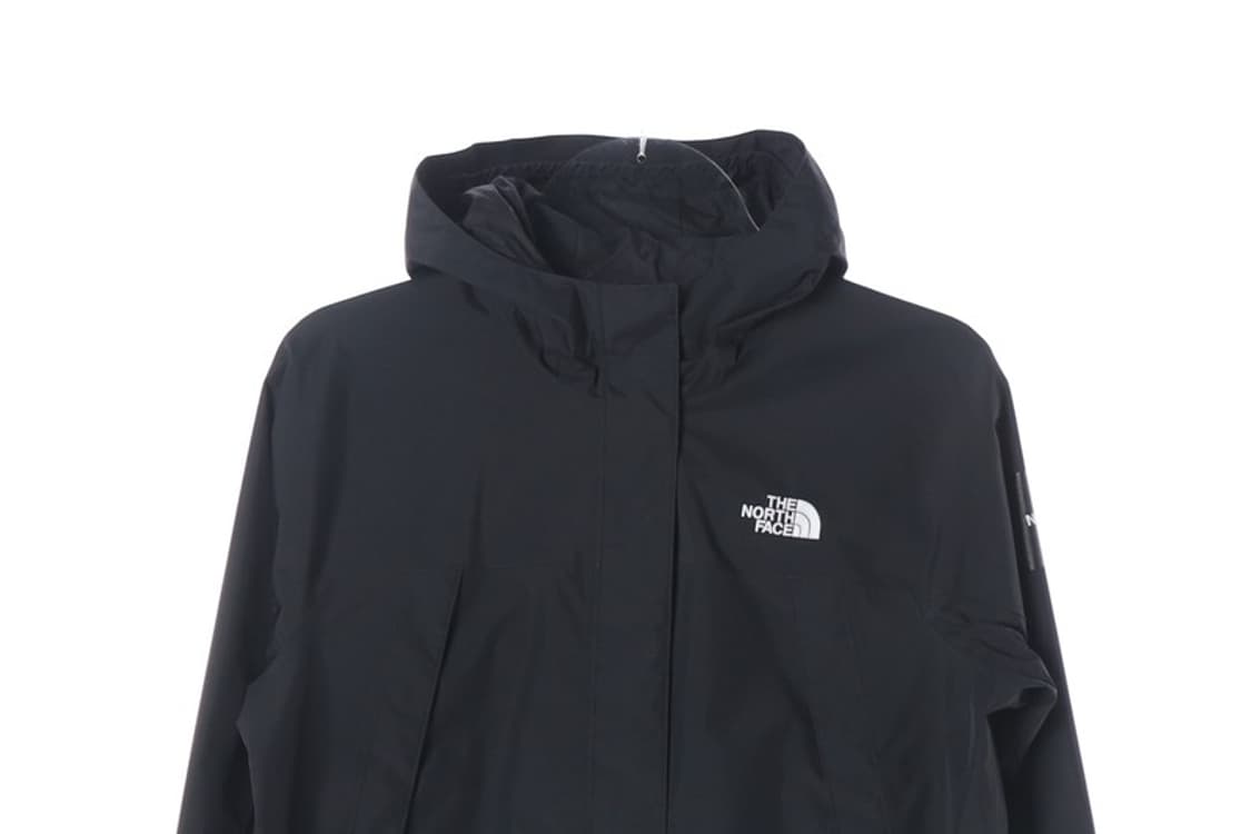 노스페이스 블랙 후드 바람막이 자켓 L/95 상품이미지4