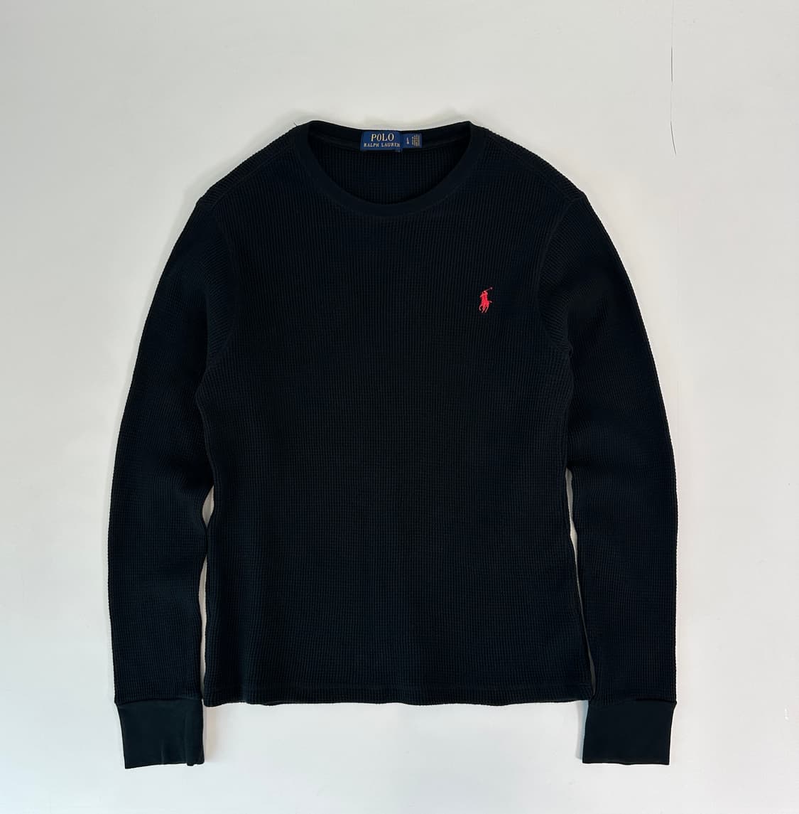 폴로 랄프로렌 롱슬리브 니트 블랙(44-66) 상품이미지1
