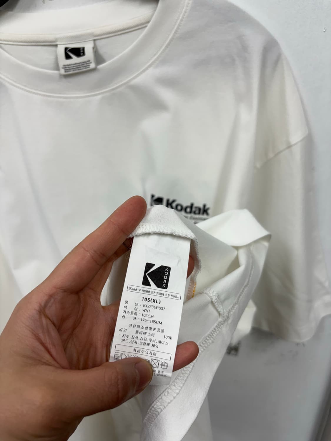 코닥 백로고  반팔티 상품이미지5
