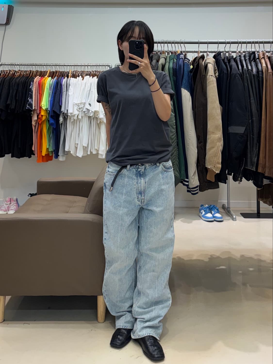 메종 마르지엘라 플레인 티셔츠 상품이미지4