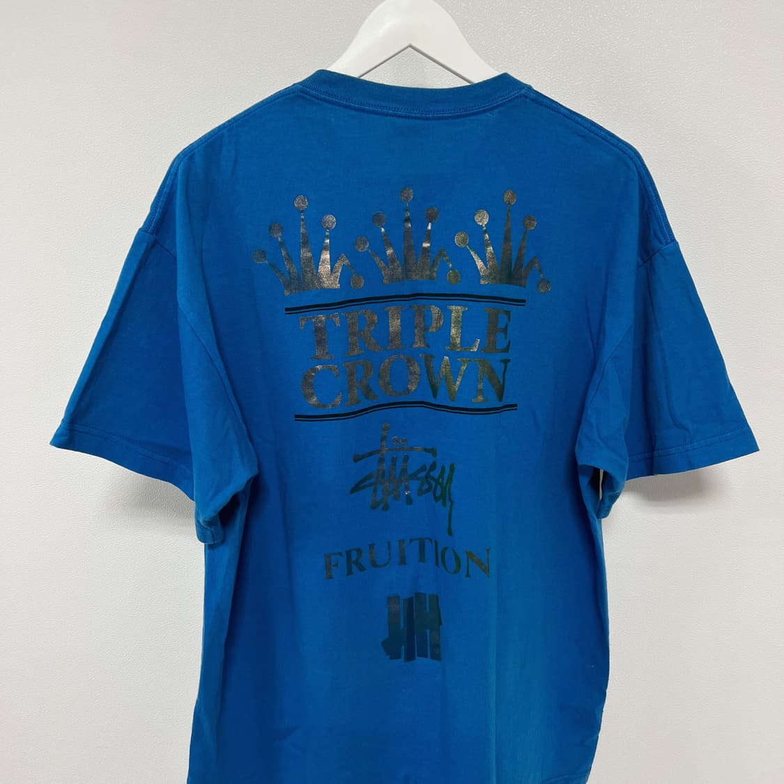 스투시 x 언디핏 2008 FRUITION TRIPLE CROWN 티셔츠 상품이미지4