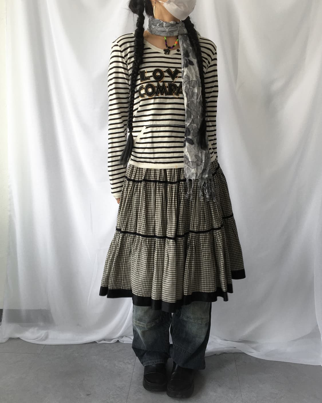 pattern scarf 상품이미지8