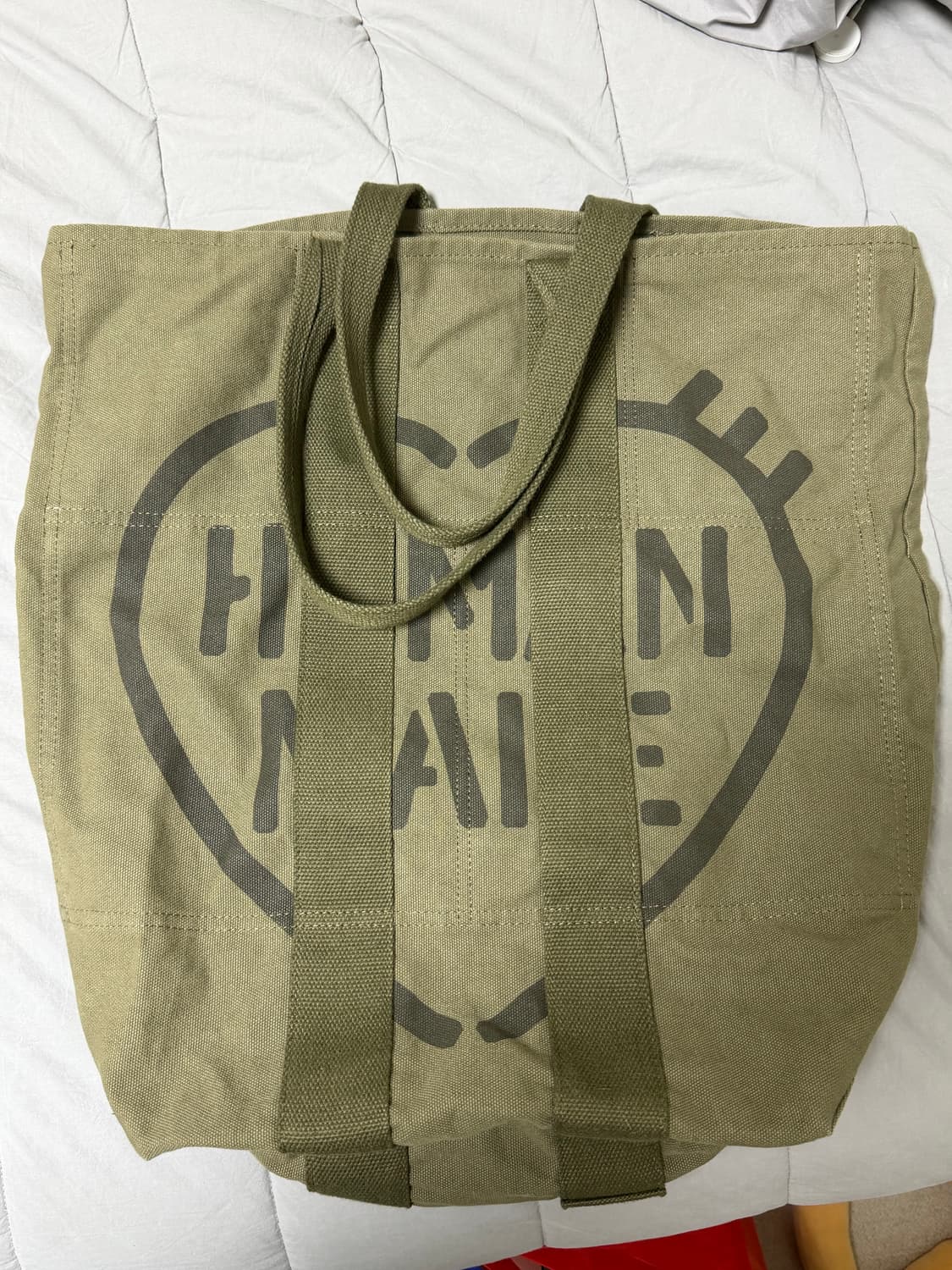 휴먼메이드 밀리터리 토트 올리브 드랩 상품이미지5