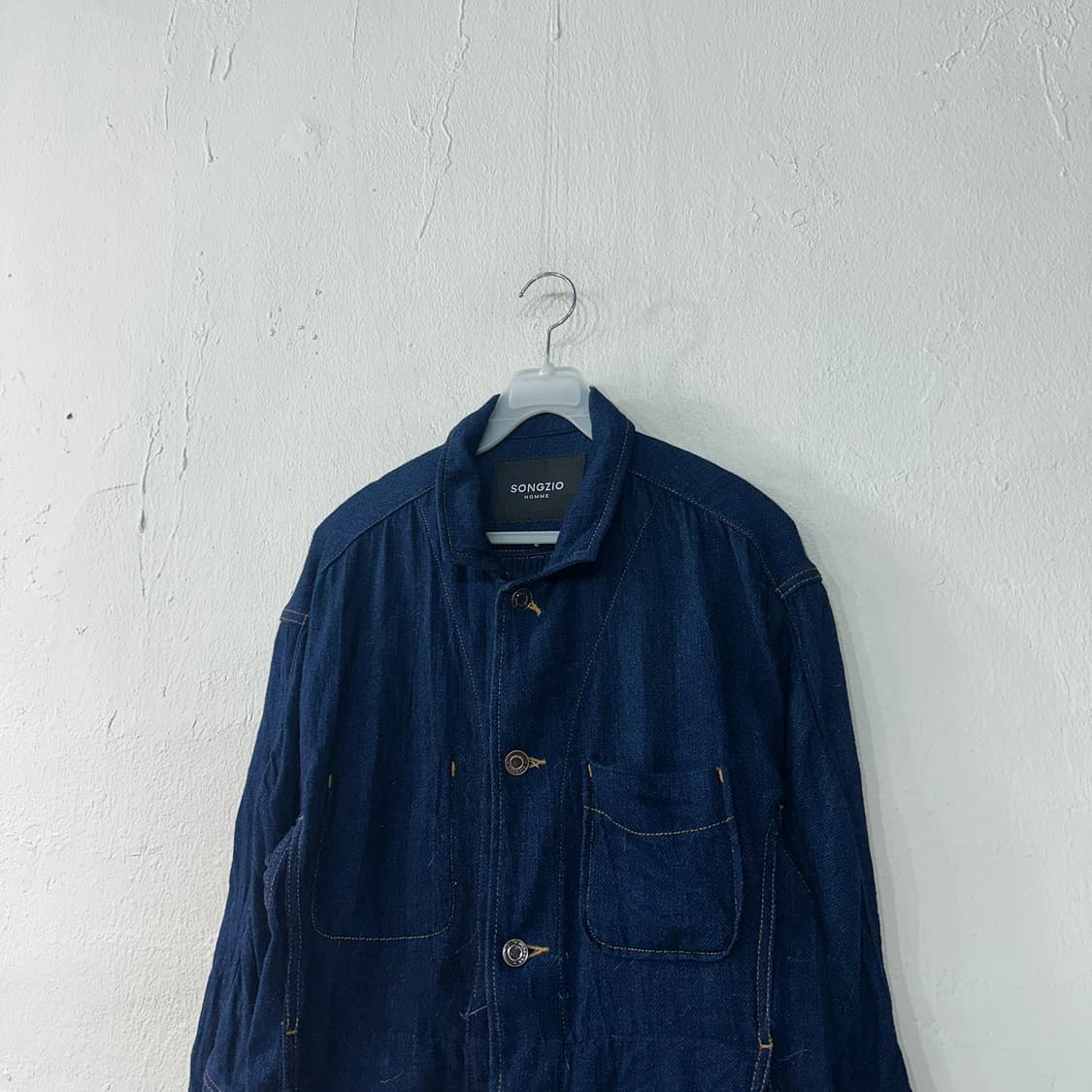 송지오옴므 데님 청자켓 L 상품이미지2