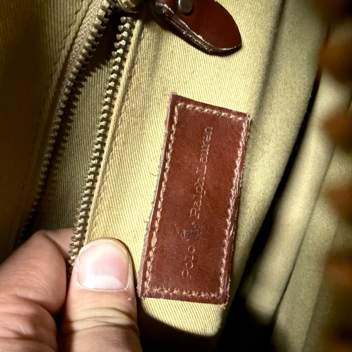 폴로 랄프로렌 블랙와치 메신저백 상품이미지7