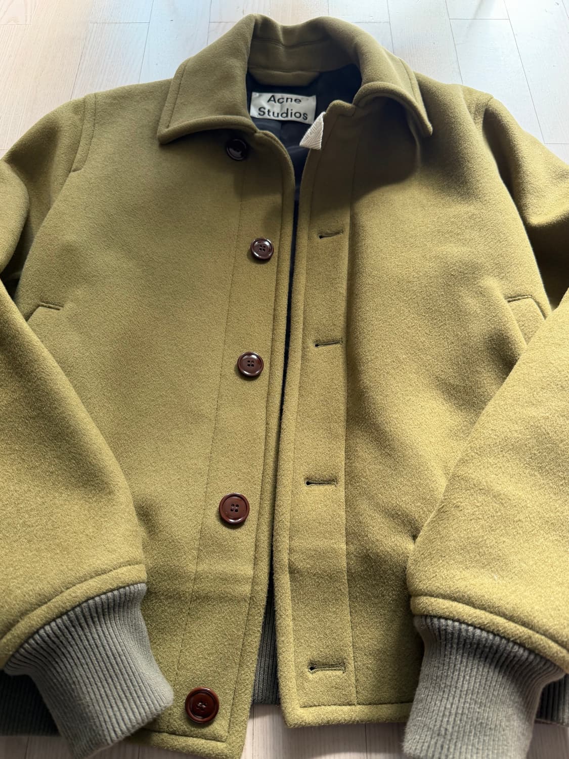 아크네 스튜디오 울 자켓 블루종 상품이미지4