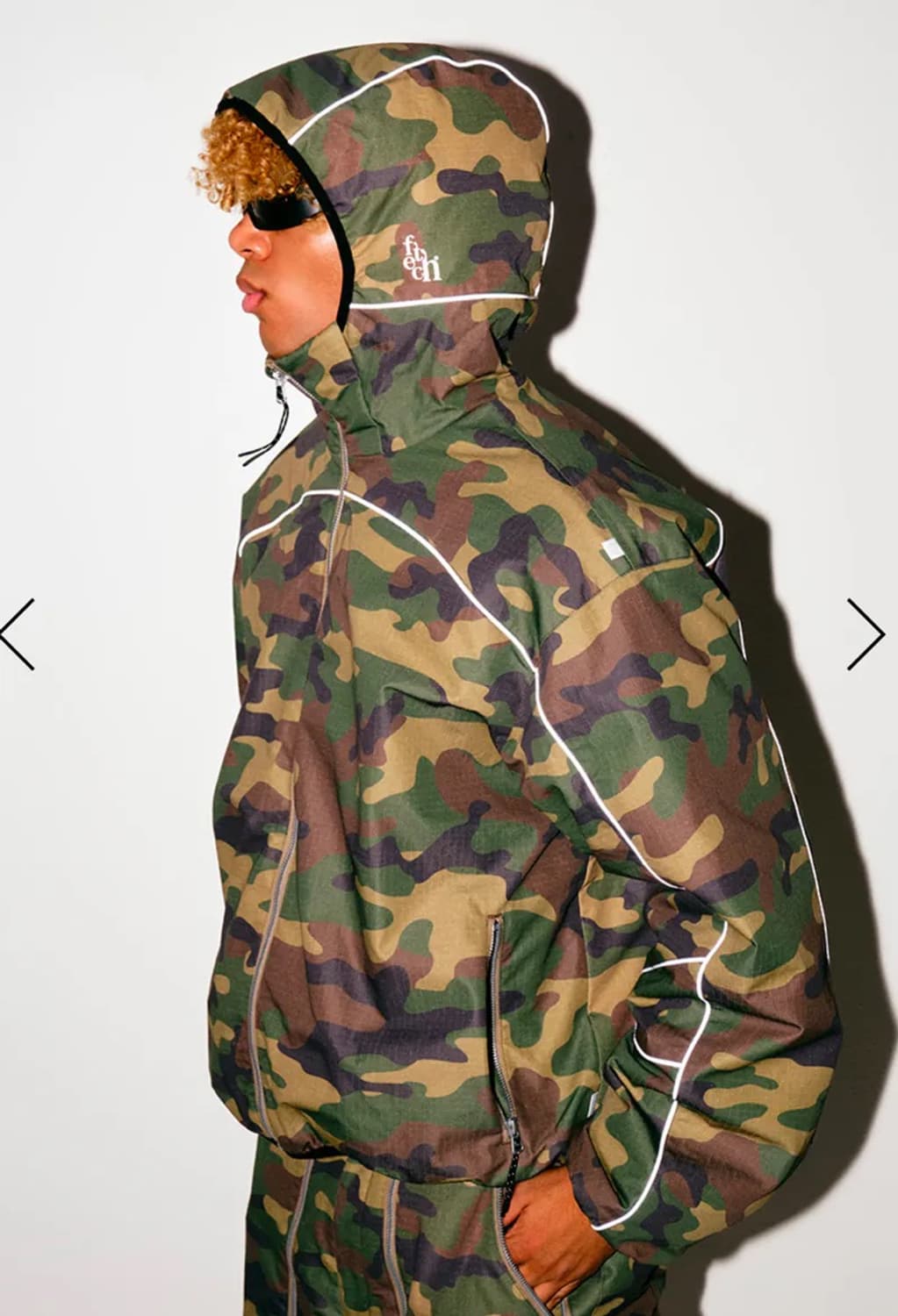 [S]페치 선데이 카모 프리마로프트 웜업 자켓 상품이미지5