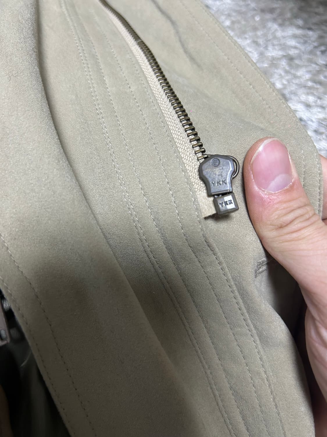 일본판 BREEKS 인조 스웨이드 코트자켓 사이즈 105~110 상품이미지6