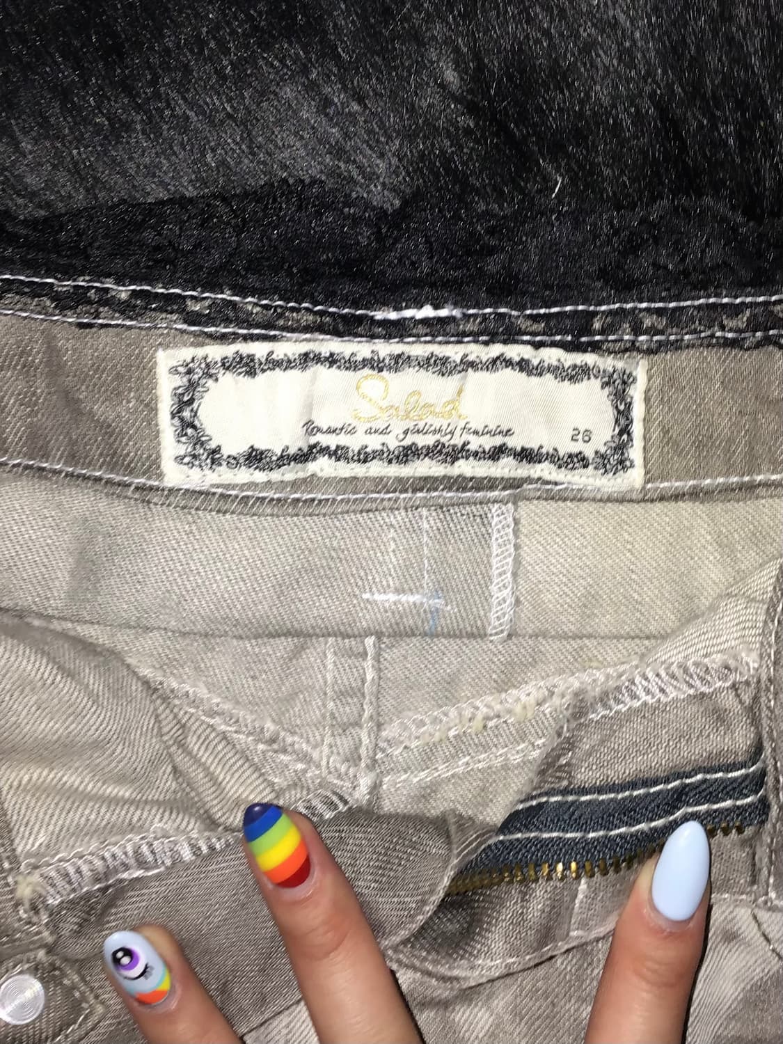 Wisegirl 와이즈걸 빈티지 레이스 스커트 상품이미지3