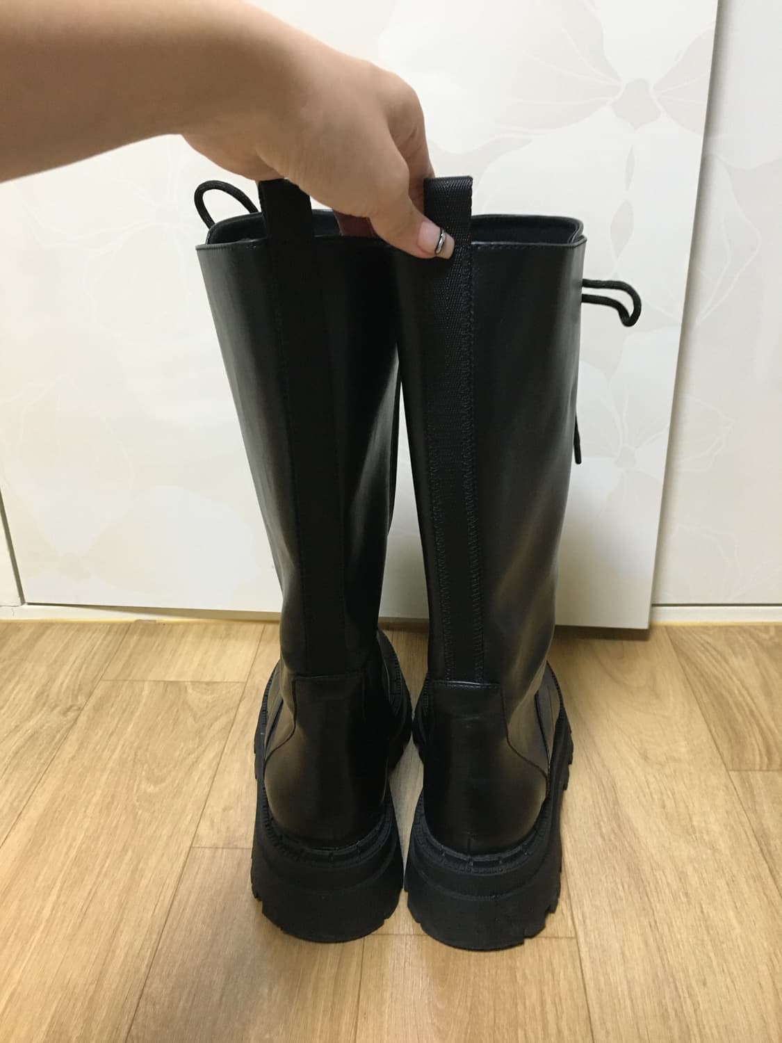 자라 레이스업 부츠 상품이미지7