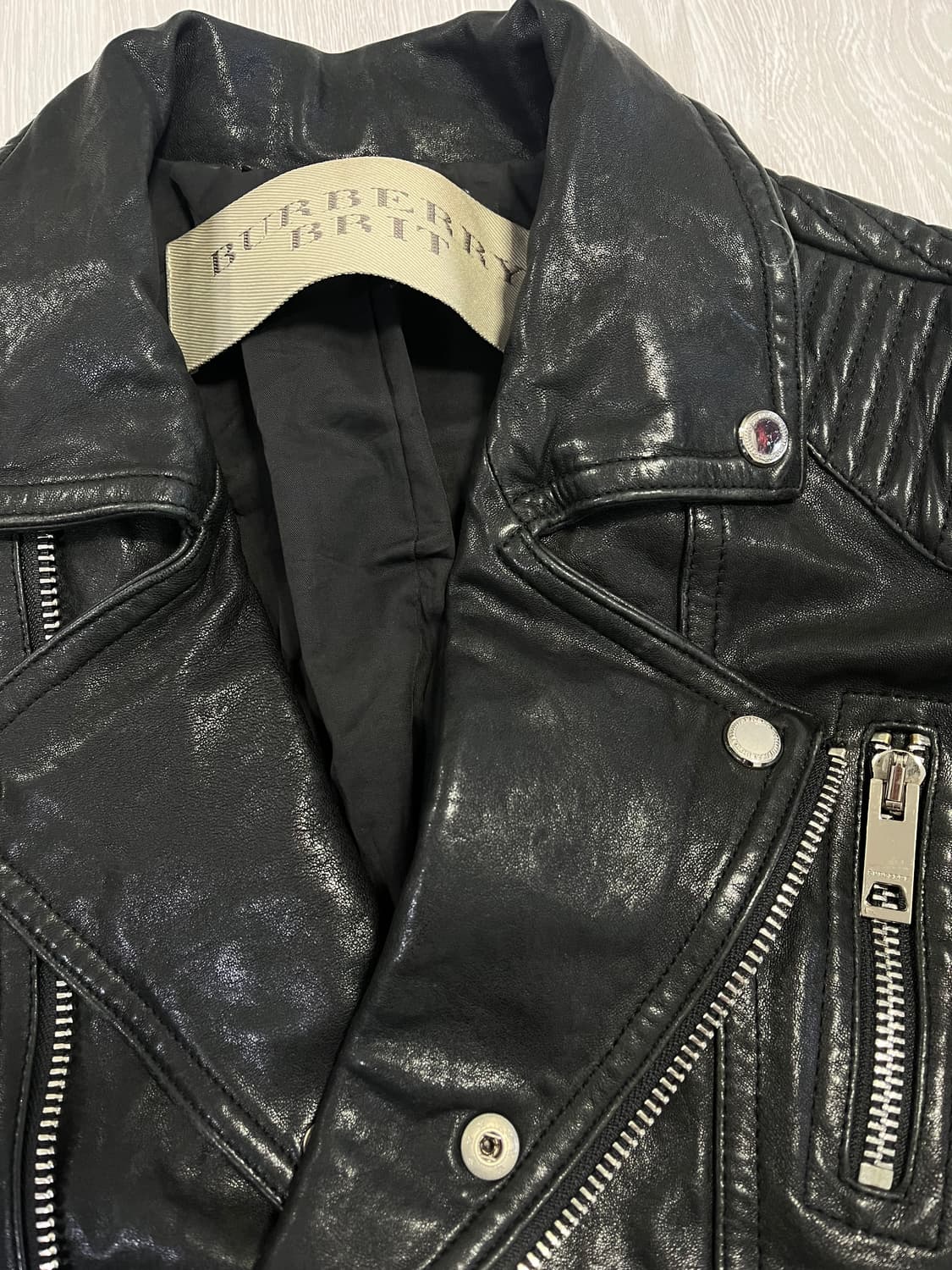 프로썸st 양가죽자켓 L  상품이미지9