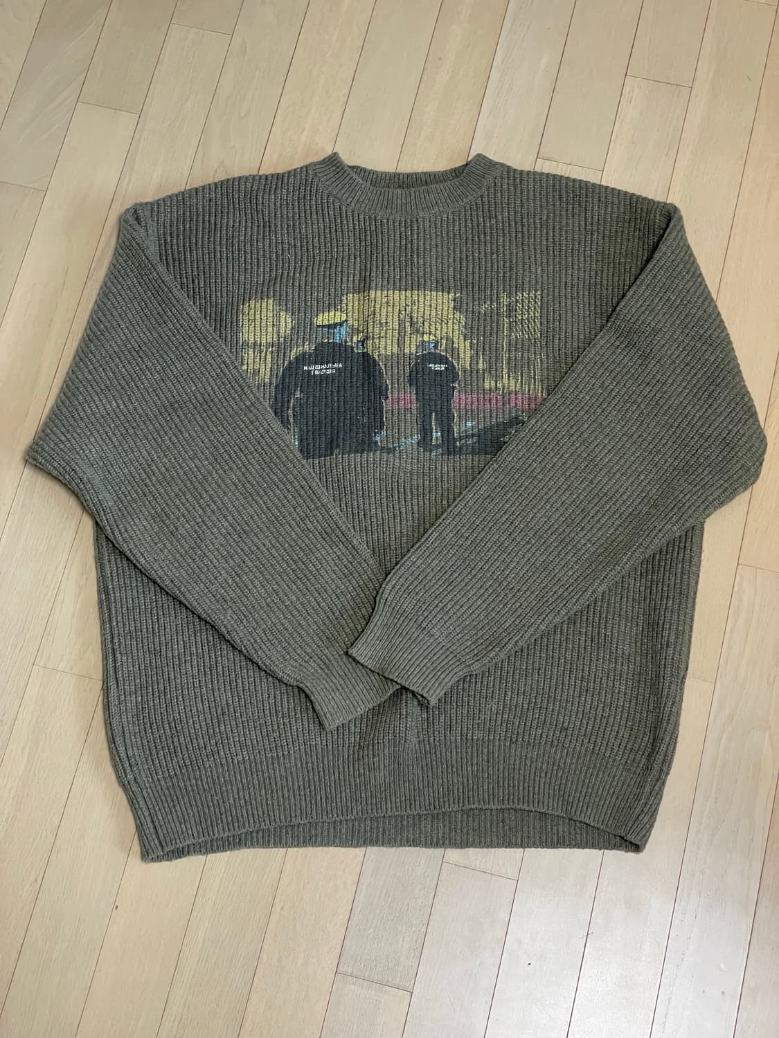etce 니트 OFFICER HALF RIB KNIT 상품이미지2