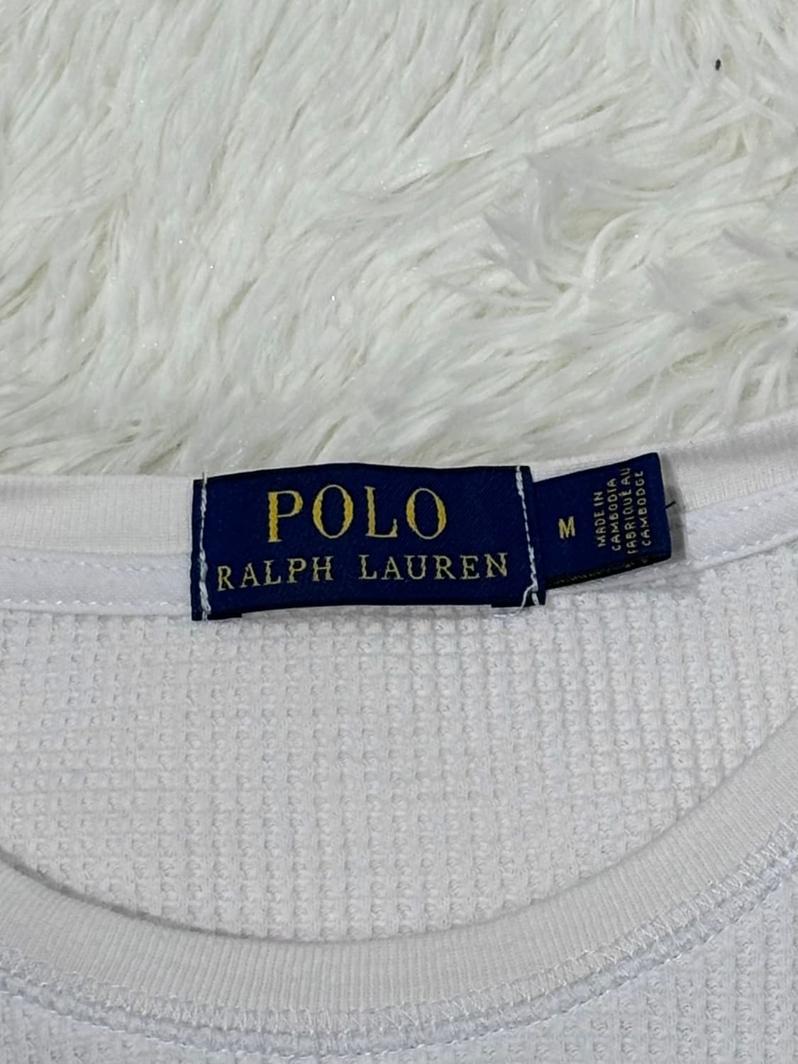 폴로 랄프로렌 화이트 포니 니트 슬리브 상품이미지7