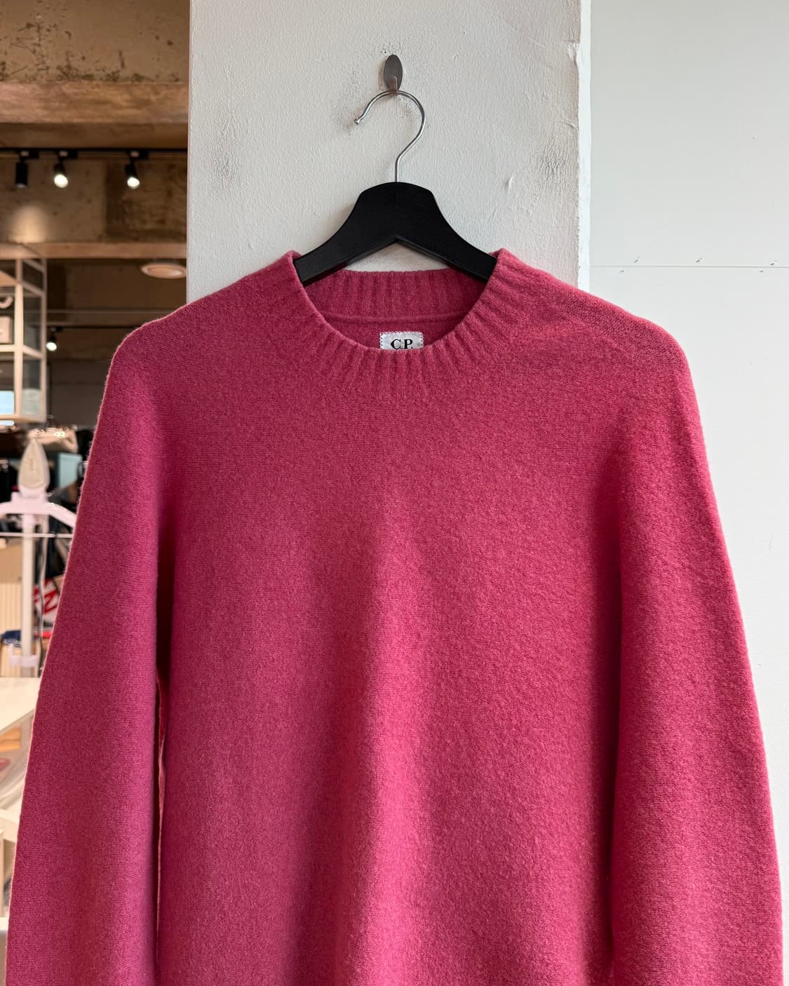 c.p.컴퍼니 핑크 울 라운드 니트  상품이미지3
