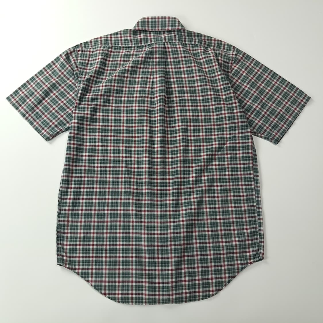 CK536 S 폴로 90s 프레피 멀티플레이드체크 반팔 셔츠남방 상품이미지6