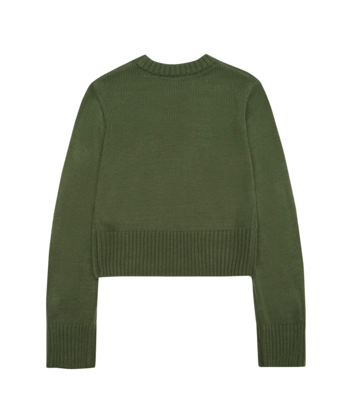 BASIC PULLOVER KNIT KHAKI 상품이미지2