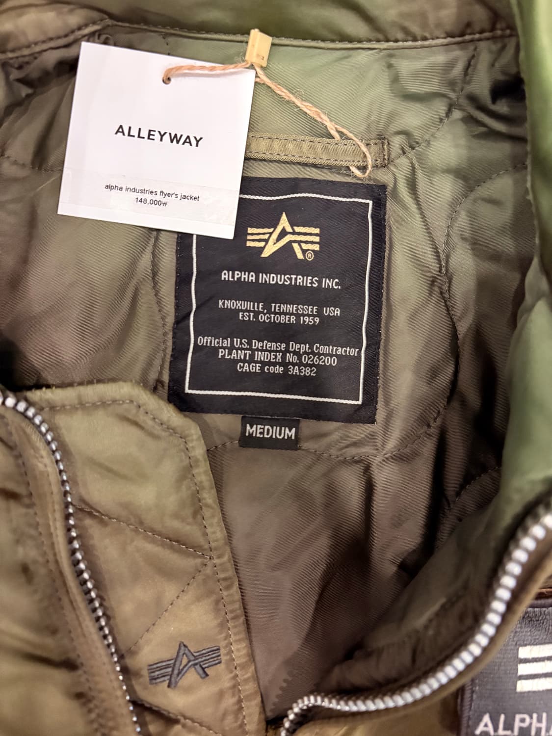 Alpha Industries Flyer Jacket 상품이미지3