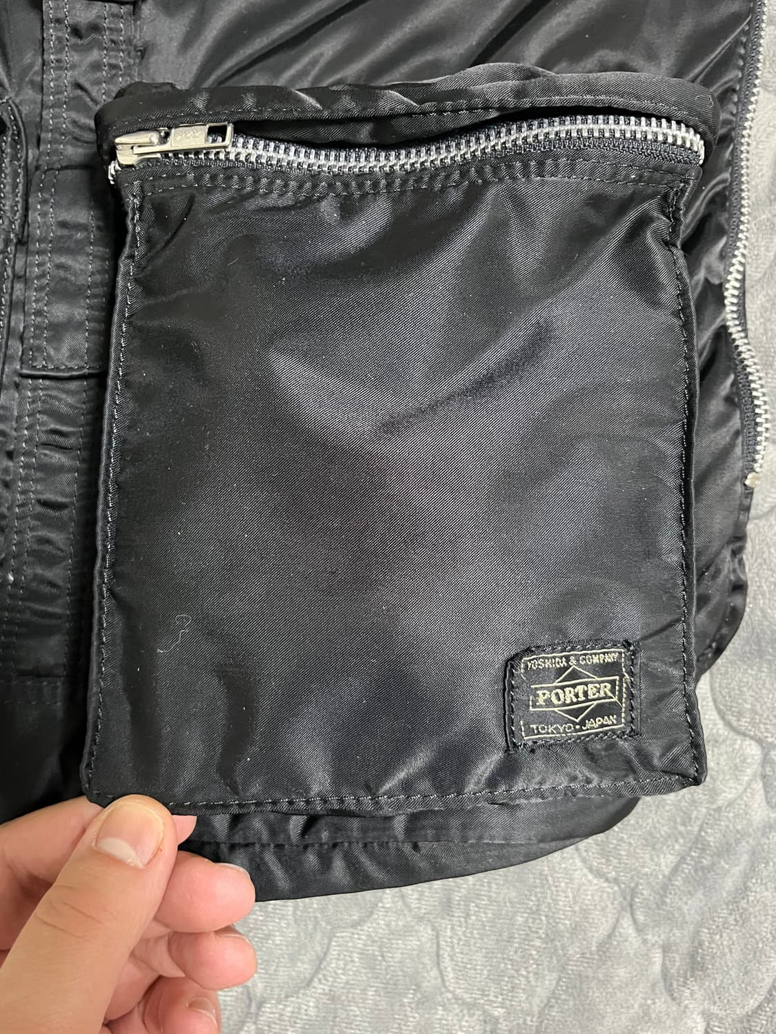 Porter 요시다 포터 탱커 지퍼백팩  럭색 블랙 상품이미지2