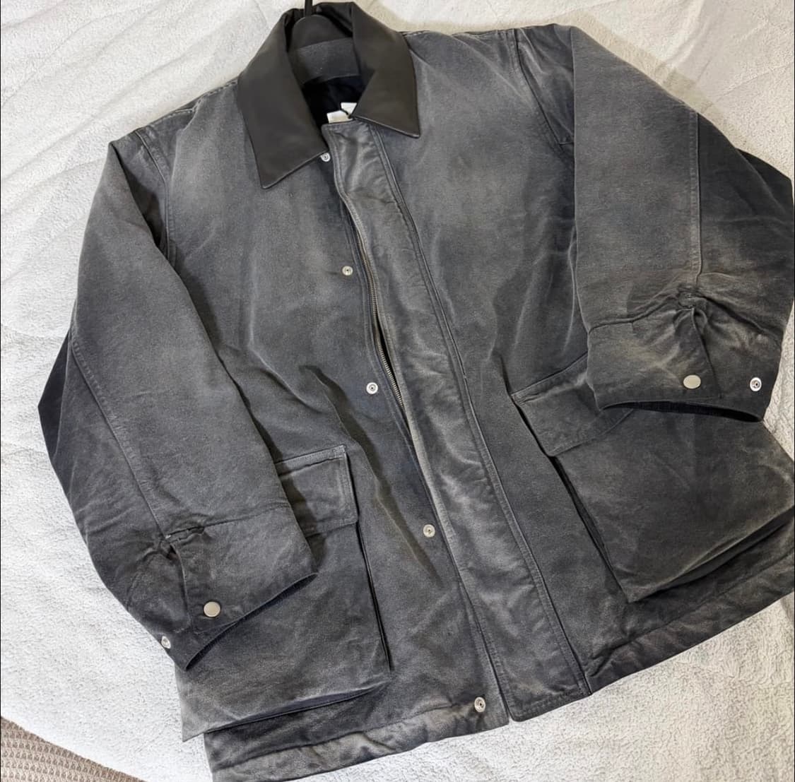 오라리 25FW 덕 블루종 4사이즈 상품이미지1