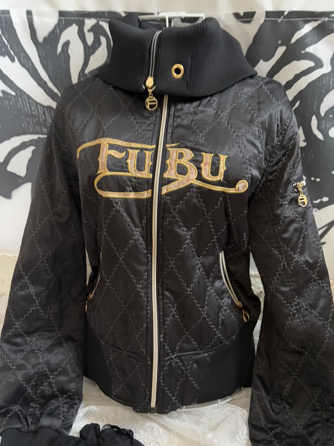 • Black fubu High-Neck Jacket 상품이미지7