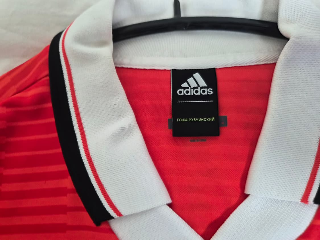 [S] 고샤루브친스키x아디다스 풋볼져지 레드 상품이미지4