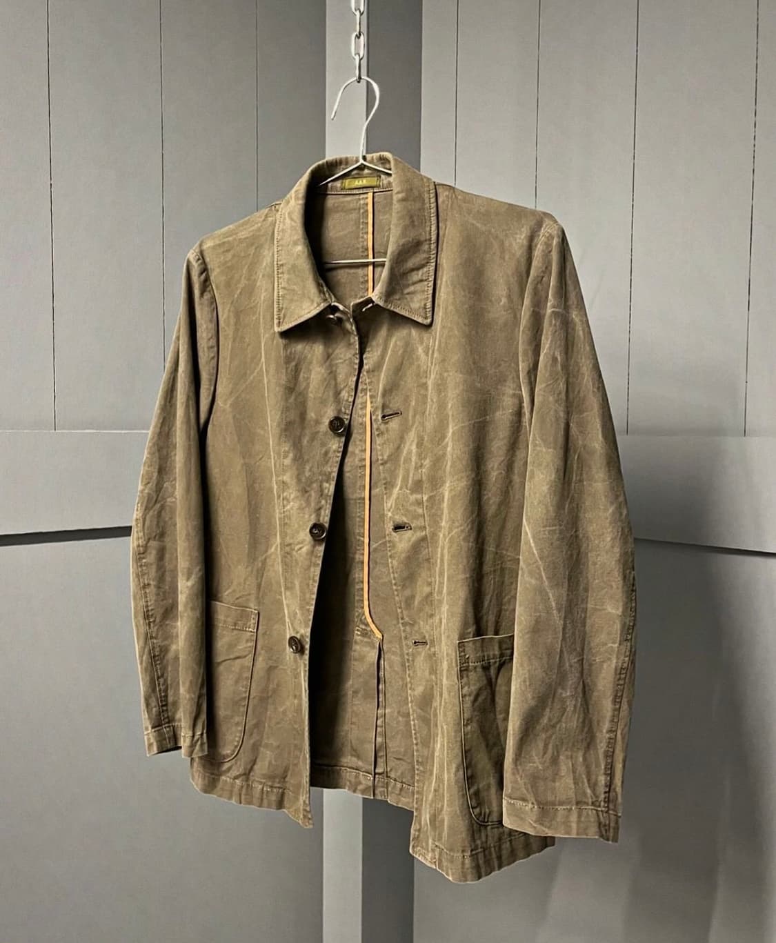 A.A.R yohji design studio 코튼 셔츠 재킷 상품이미지4