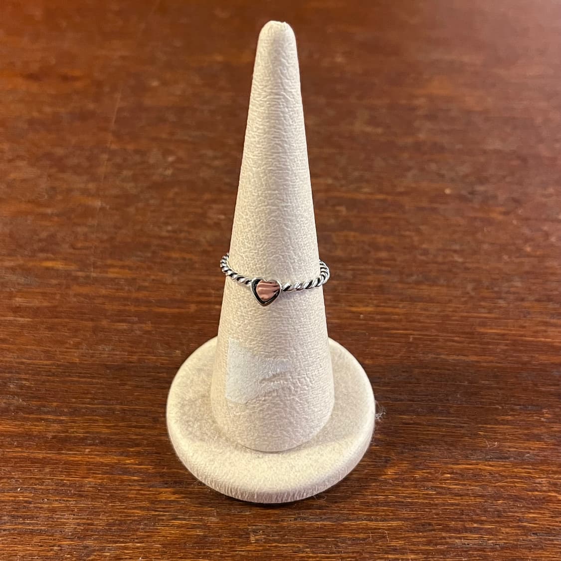 새상품 925 하트꽈배기 은반지 링 상품이미지3