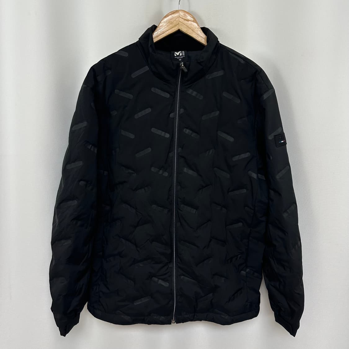 밀레 남자 경량 패딩자켓 검정 거위털 빅사이즈 110 상품이미지1