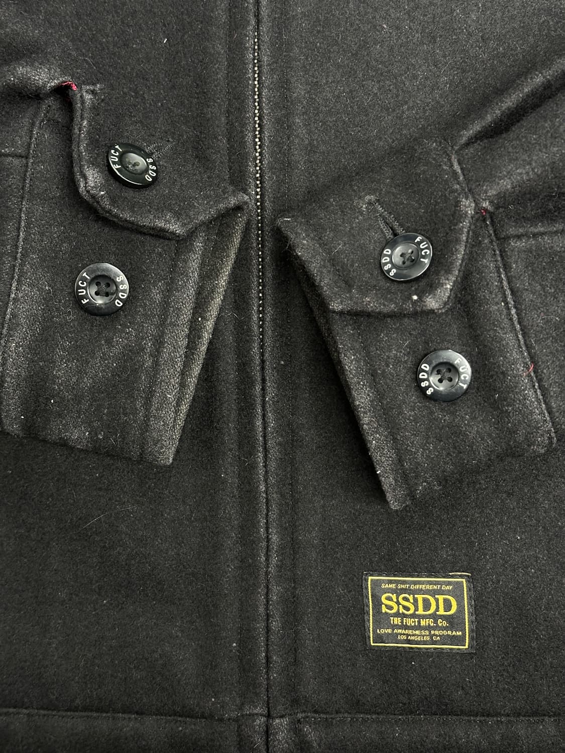 FUCT SSDD 울 블루종 자켓 L 상품이미지7