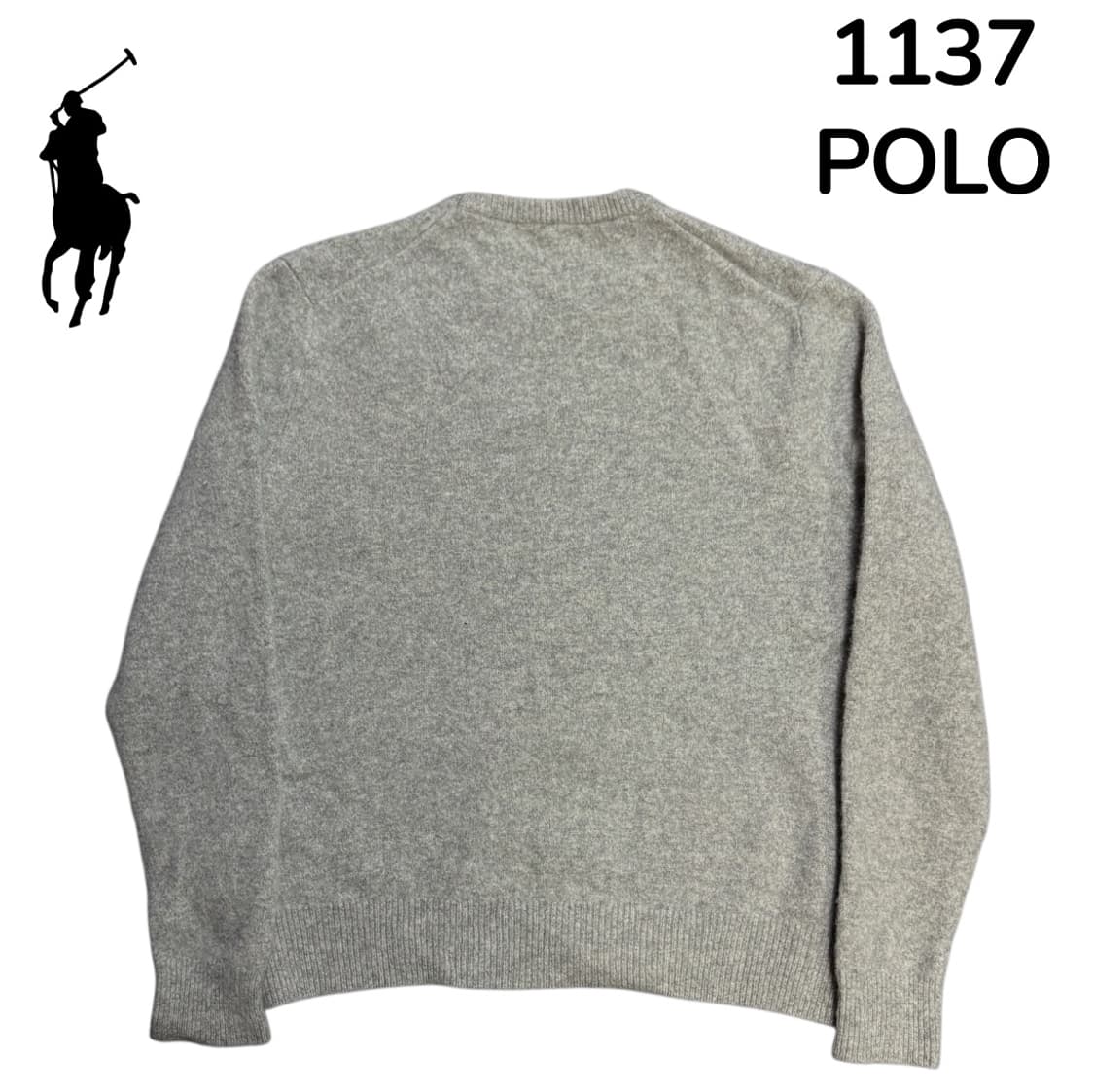 폴로 신형 뀨알탭 그레이 니트 M 상품이미지3