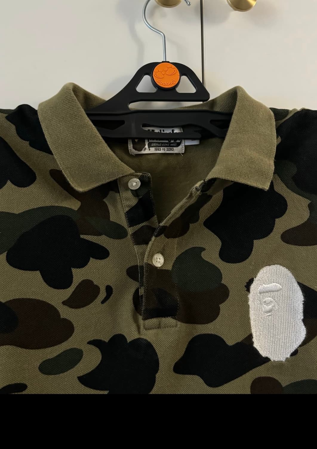 베이프 시티 카모 카라 반팔티 상품이미지4