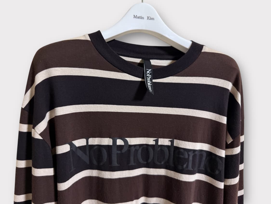 노프라블레모 스트라이프 티셔츠 / 웍스아웃 상품이미지2