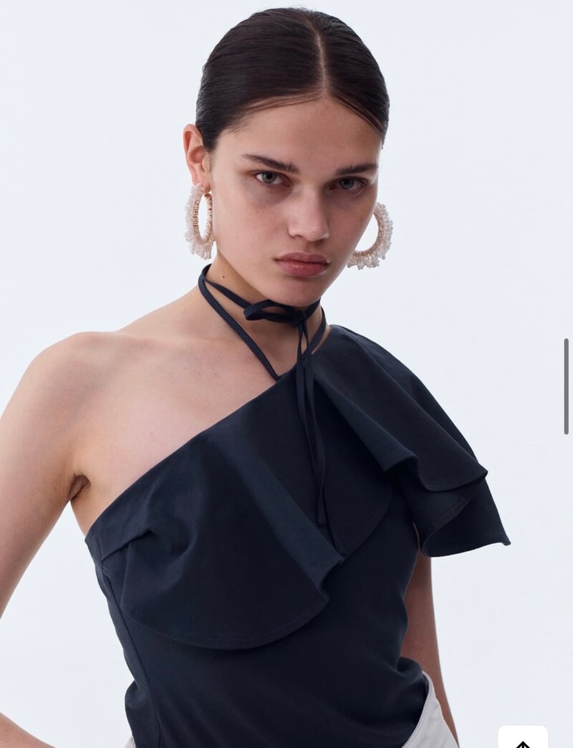 렉토 원숄더 블라우스탑 상품이미지2