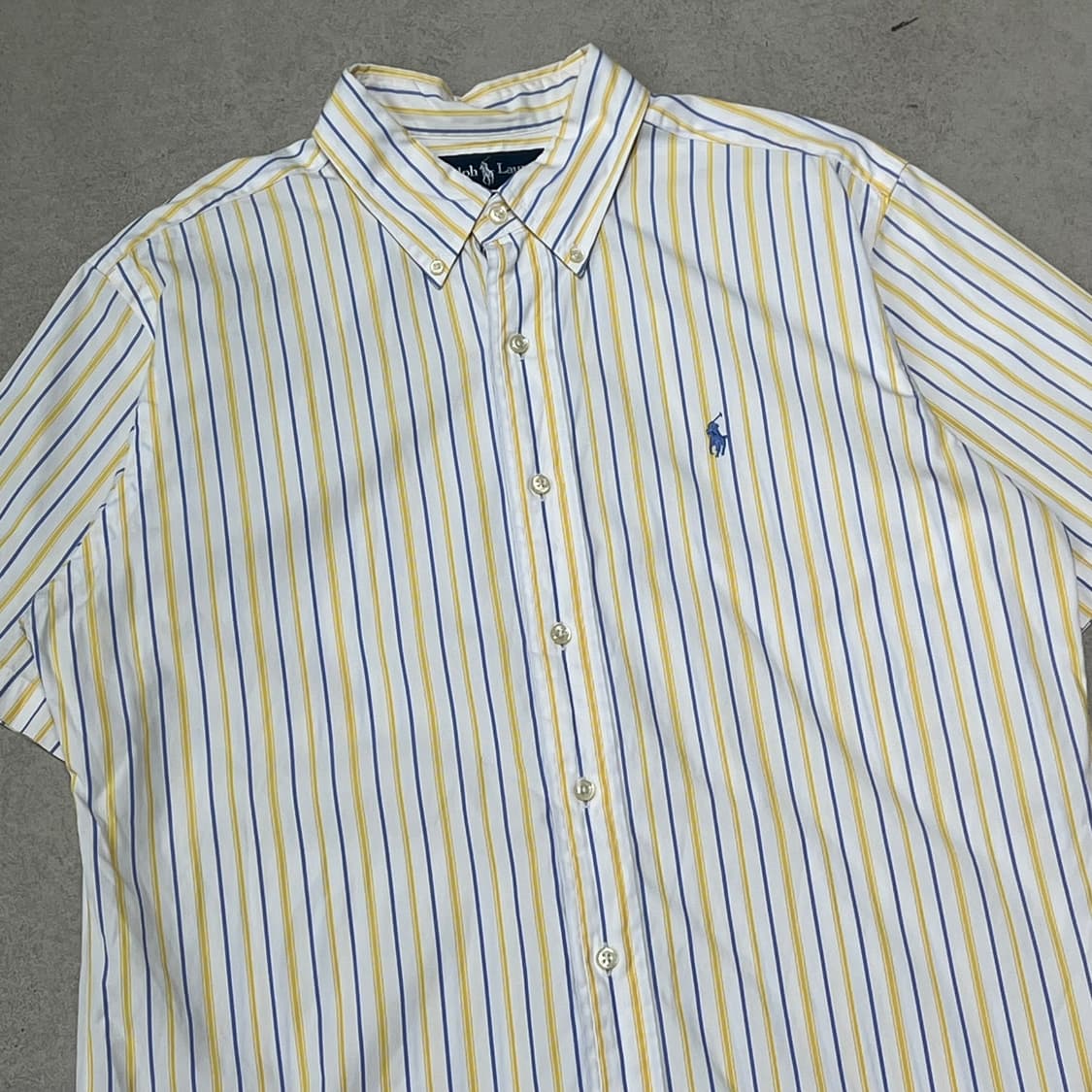 폴로 랄프로렌 스트라이프 하프셔츠 s10612 상품이미지3