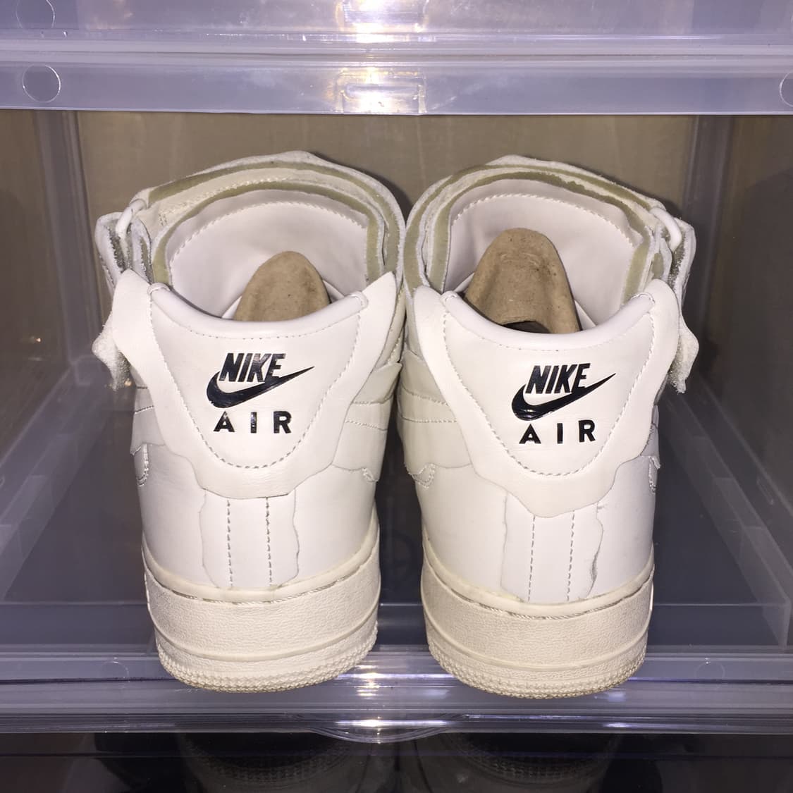 [280] 꼼데가르송 옴므 플러스 나이키 에어포스1 화이트 상품이미지3