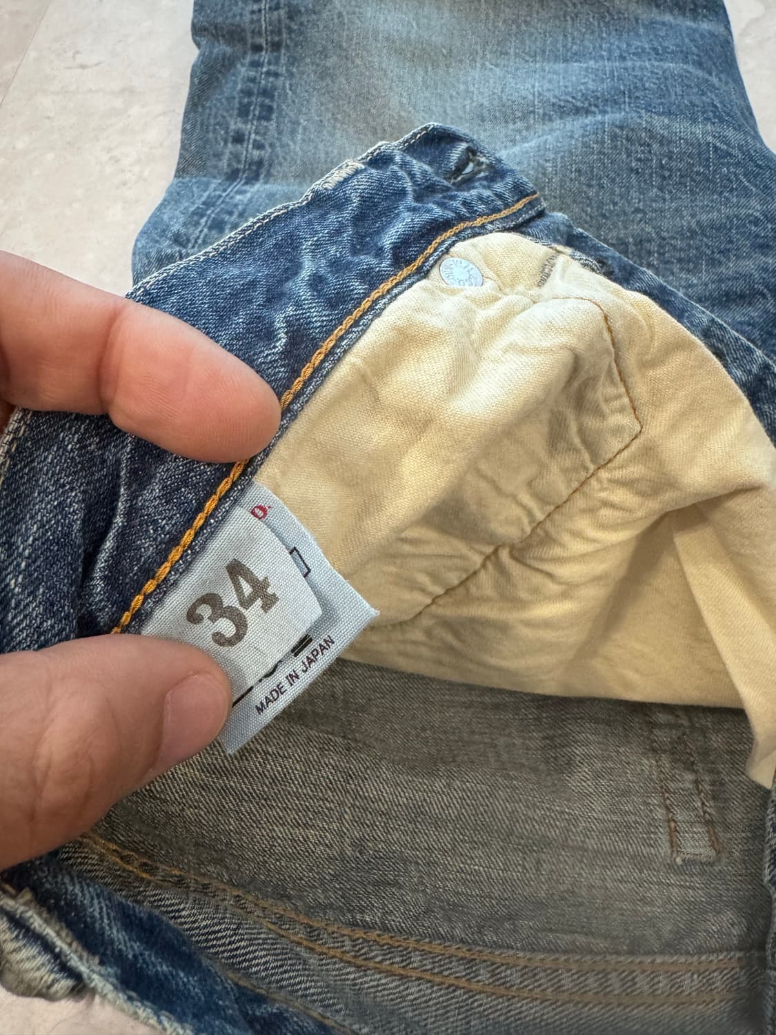 웨어하우스 1101 라이트워시 34 상품이미지6