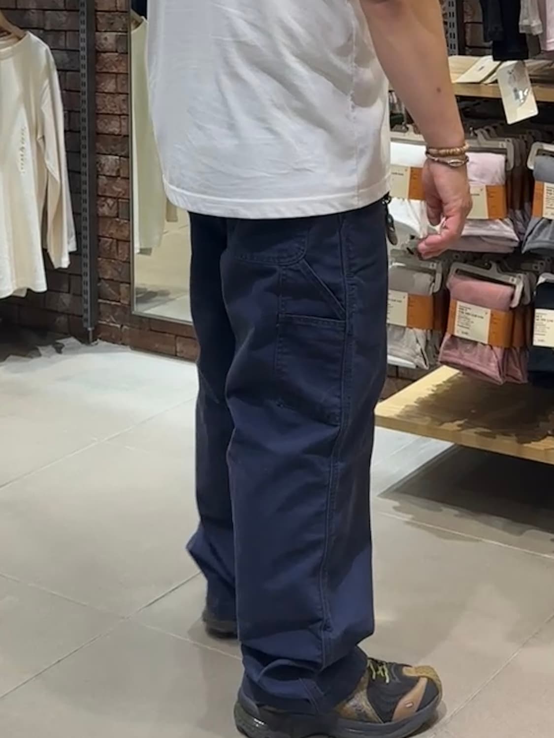 1. 칼하트 싱글니 카펜터 팬츠 덩가리 핏 더블니 칼하트wip 상품이미지9