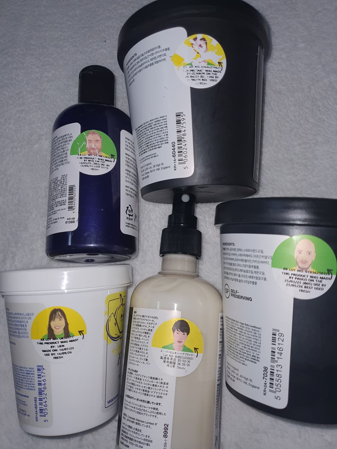 LUSH 러쉬바디용품 6종일괄 상품이미지2