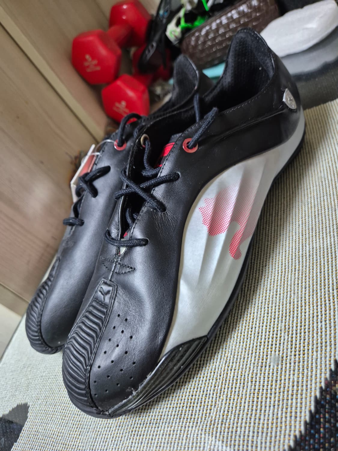 퓨마 스피드캣 페라리 Krattek SF black-sliver 상품이미지2