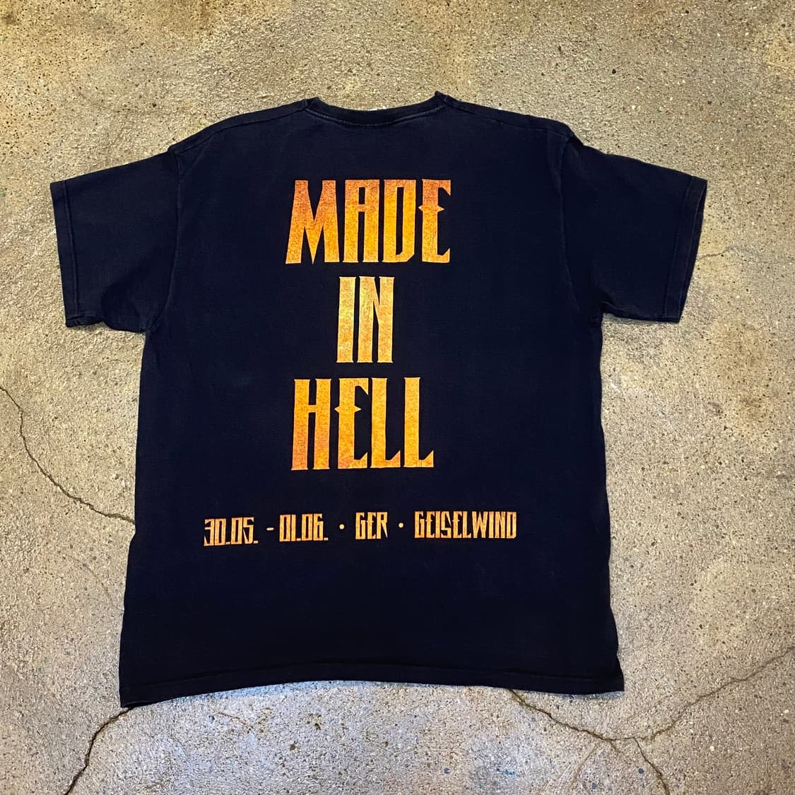 미국 빈티지 레어 비스티벌 BEASTIVAL 공식투어티 락티셔츠 반팔티 상품이미지5