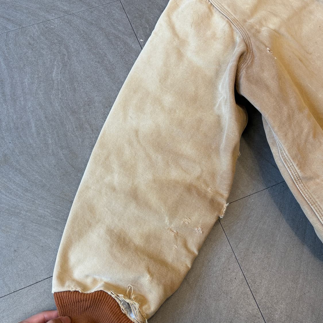 칼하트 정품 베이지 액티브 자켓 상품이미지4