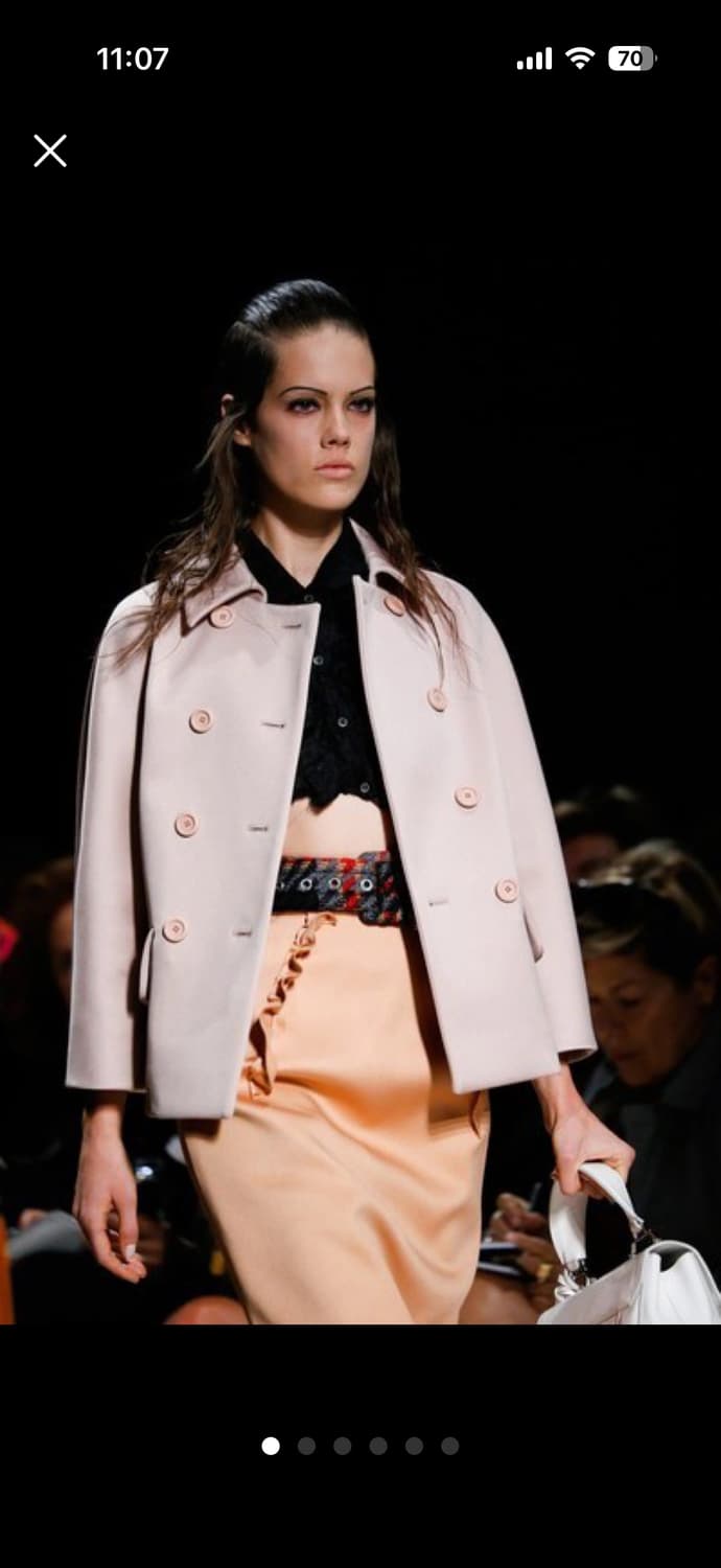 미우미우 컬렉션 피스 스커트 상품이미지1