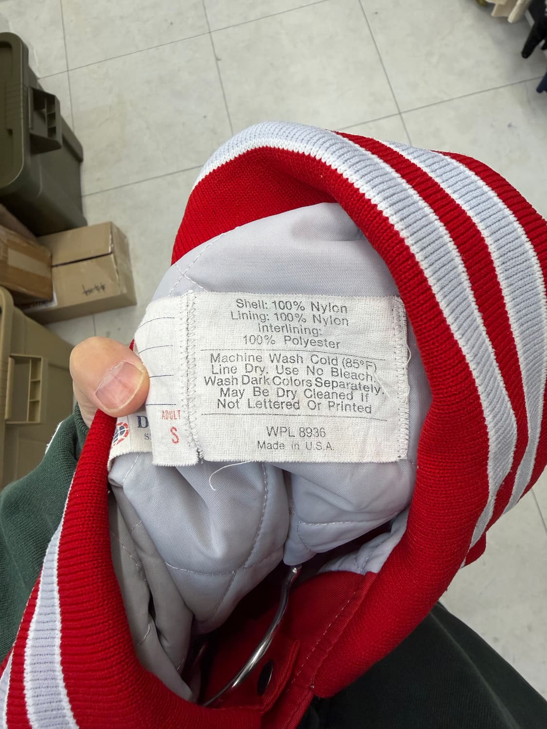 Redwood painting nylon jacket 상품이미지3