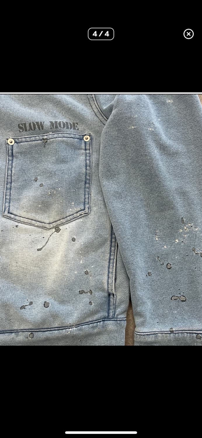 LTS X 느린양반 데님자켓 상품이미지4