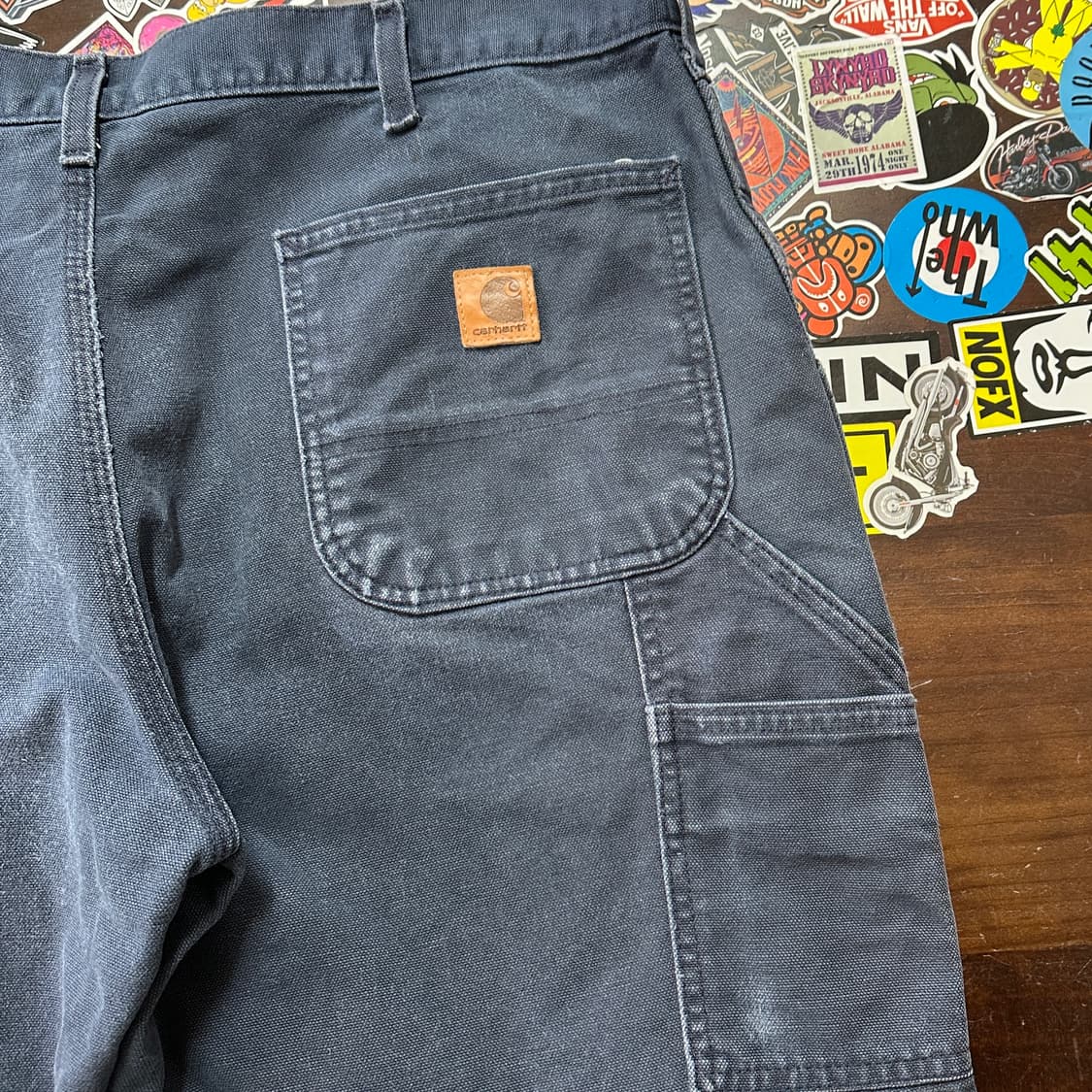 칼하트 카펜터 팬츠 B11-MDT 38 상품이미지4