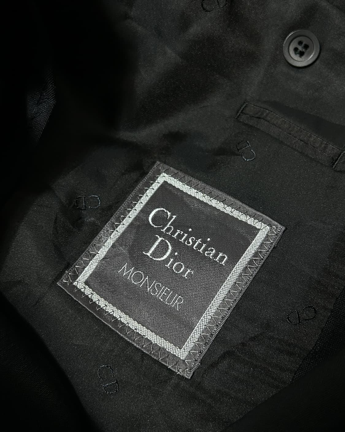 90‘s 디올 피크드 라펠 블레이저 상품이미지6